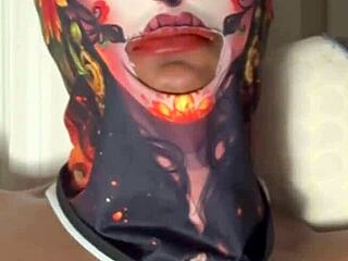 she sneaks wet pussy rubbing closeup moans during movie night part one