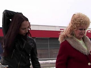 hey busty granny why lick my teen pussy so deep?