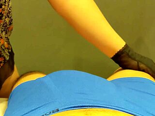 She slaps my cock hard before femdom handjob tease