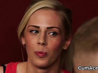 Wicked Fuck Doll Swallows Face Full of Hot Cumshot