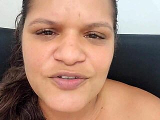 Paty Bumbum's Giant Hairy Wet Pussy Solo Tease