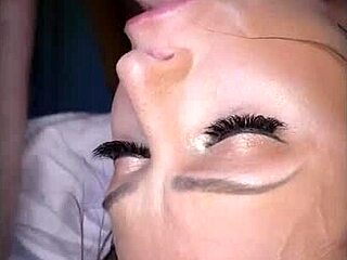 Skinny Emma Hix Oiled Up For Bent-Over Massage And Hard Pounding