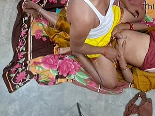 Beautiful Indian bhabhi steamy sex secret lover moans