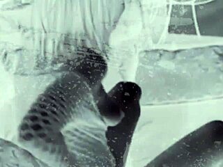 White Girl Worships Monster Ebony Cock