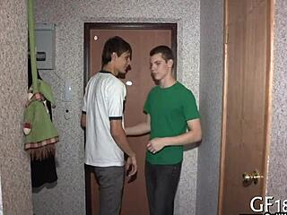 damn, she jerks that cock nice after the blowjob!