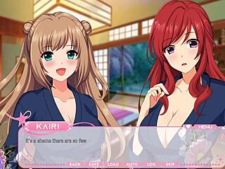 Japanese Idol Lesbians Kiss In Hot Spring Game