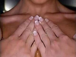 Skinny Emma Hix Oiled Up For Bent-Over Massage And Hard Pounding