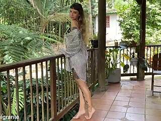 first time ever feels so horny wine massage then suck my wet pussy till i cum on ur face