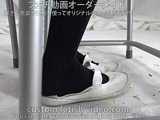 i cant resist my socks fetish it makes my feet tingle so much