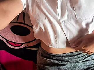 married neighbor begs me to film her stripping seductively