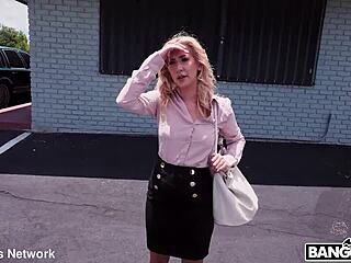 blonde milf hairy pussy fucked brains out with creampie beaver pounding