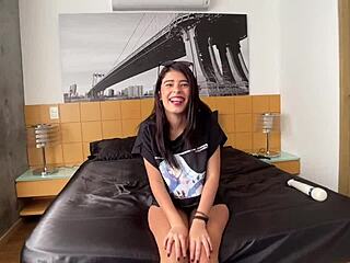 18yo latina teen big ass first anal casting pov gaping ride