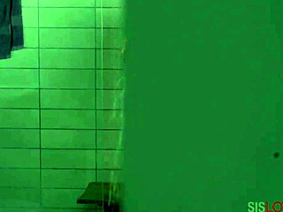 First time shower pounding creampie rush!