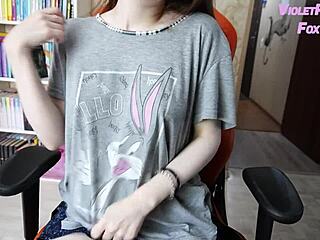 double shaking orgasms from nipple pussy masturbation play?