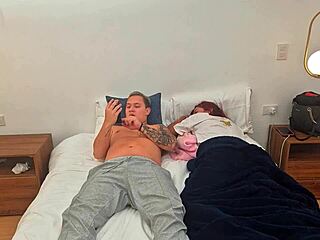 damn my cuñada's tight pussy beats girlfriend's almost caught us!