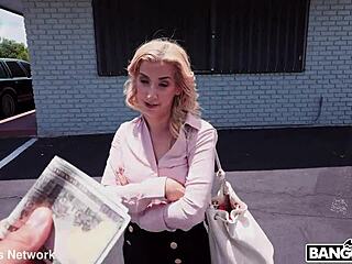 blonde milf hairy pussy fucked brains out with creampie beaver pounding