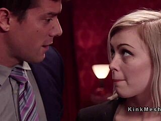 two slaves bound anal fucked in kinky bdsm threesome 😈🔥