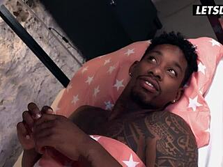 Sexy Blonde Lya Missy Raunchy BBC Interracial Doggystyle