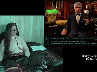 uncover tattooed bbw's big natural tits in steamy naked game play