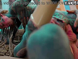 punk goth in heels wrecked by bwc anal gape and facial