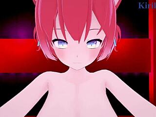 Akami Karubi Cums Hard in Hentai Frenzy!