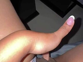 colombian student begs fingers for juicy pussy squirt solo