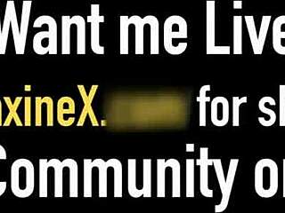 Squirting cambodian cougar maxine x fingers pussy impales on huge dildo in fishnets heels