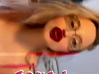 russian glasses mistress does whatever she wants with you