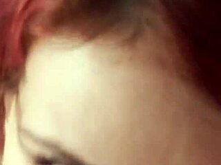 karla rose kneels pov sucking wrapped cock hungrily