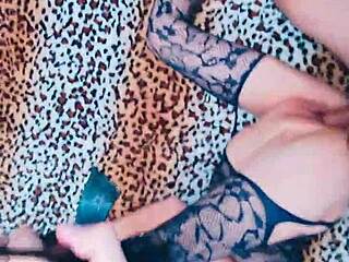 Milf Raises Chest Legs Shaking Obeys Stockings Pov