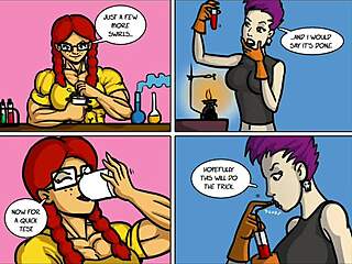 zoie battles emily in muscle growth