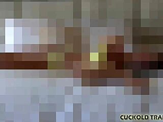 Witness stranger ravaging my aching pussy while hubby watches helplessly