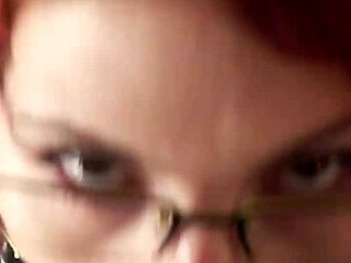 karla rose kneels pov sucking wrapped cock hungrily