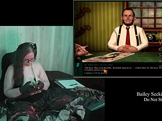 uncover tattooed bbw's big natural tits in steamy naked game play