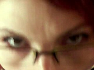 karla rose kneels pov sucking wrapped cock hungrily