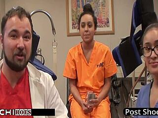 freshman mia sanchez endures mandatory hitachi orgasm from horny nurse