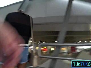 Asian Teen Picked Up For Wild TukTuk Fuck!