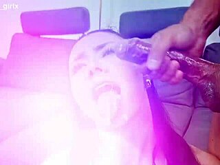 dp kala grey anal latina double penetration cum mouth facial