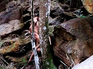 Latina Stranger Fuck Fills Her Tight Pussy Hard