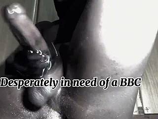 you love watching me stroke my huge bbc?