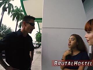 Teen explores intense bdsm bondage domination in extreme fetish scene