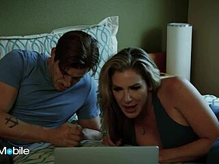 Busty Milf Kayla Paige Craves Intimate Bedroom Encounters Passionately