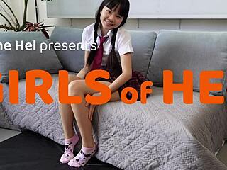 young student FANTASIZES his LONG HAIR passion