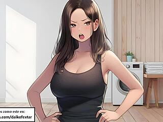 caught sniffing panties as janitor? weak jerk off instructions in spanish femdom voice