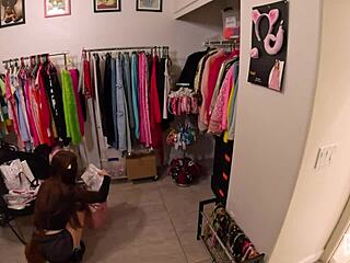 Eager Juniper Ren Craves Nade Nasty's Intense Backstage Hardcore