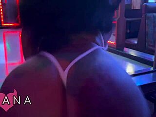 Tattooed Big Ass Striptease Dance Ripped Clothes