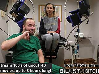 Kalina Luana's Natural Tits Cum Blasted POV