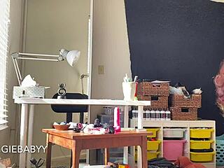 Voyeur POV Naked Room Cleaning Spy Vid