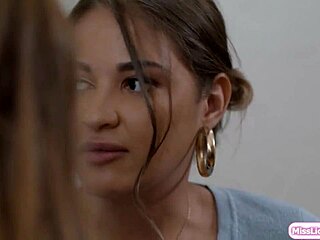 lesbian latina fingers busty brunette