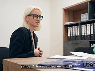 i'm uh, taking this rough anal for the loan officer...